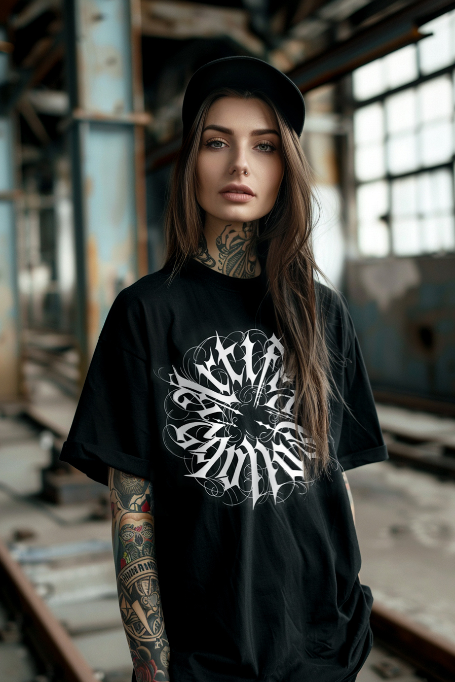 Artifex collabs wit en zwarte shirt - Afbeelding 2