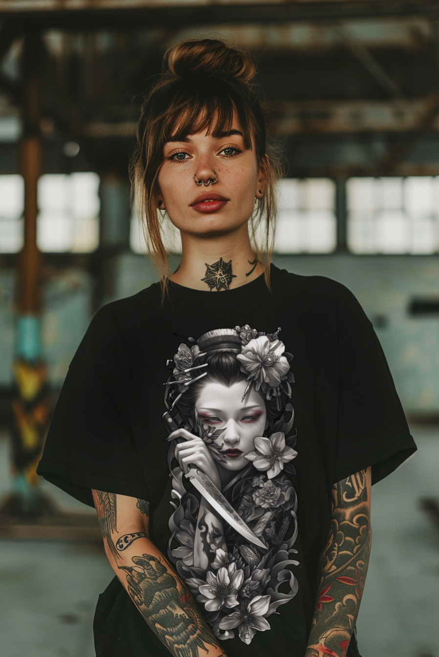 Geisha shirt - Afbeelding 2