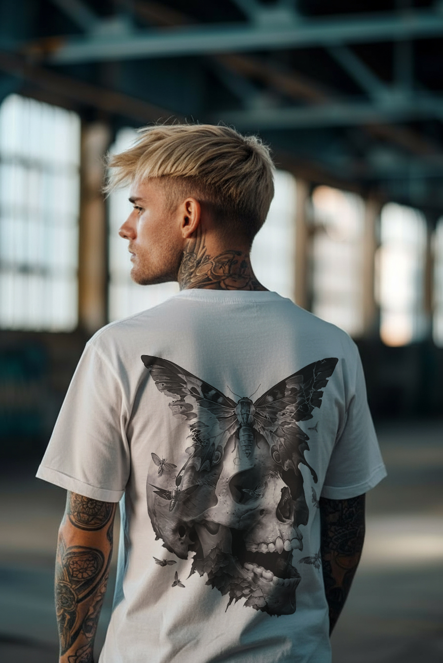 Mothskull wit en zwart - Afbeelding 6