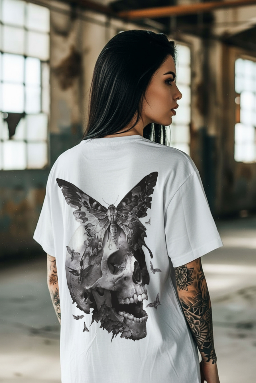 Mothskull wit en zwart - Afbeelding 4